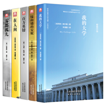 5本精裝 外國世界十大文學名著套裝 經典名著霧都孤兒百萬英鎊在人間 我的大學 綠山牆的安妮 pdf epub mobi 電子書 下載