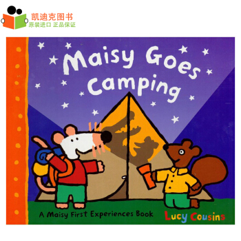 小鼠波波 Maisy Goes Camping 英文原版繪本 平裝