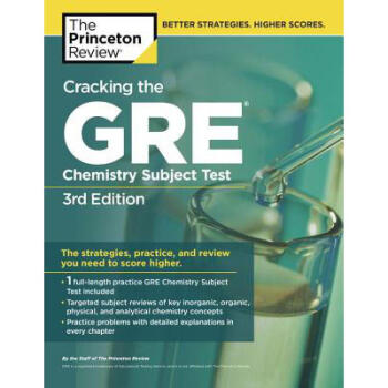 Cracking the GRE Chemistry Subject Test, 3... pdf epub mobi 电子书 下载