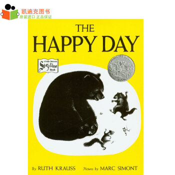 凯迪克大奖 英文原版绘本 The Happy Day 平装 #
