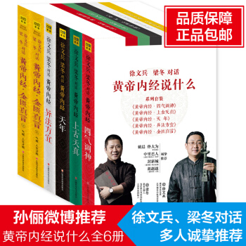 全6册黄帝内经说什么系列 黄帝内经异法方宜+四气调神+天年+上古天真+金匮真言上下徐文兵对话 pdf epub mobi 电子书 下载