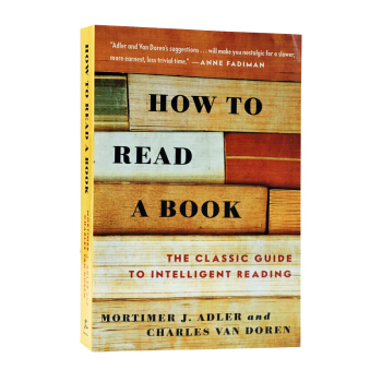 现货 英文原版 如何阅读一本书 How to Read a Book 教你如何阅读的方法 pdf epub mobi 电子书 下载