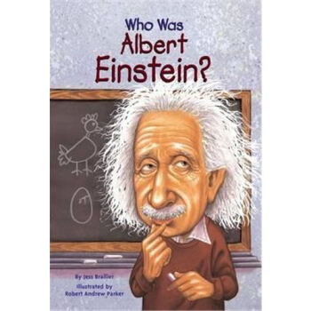 英文原版 名人傳記係列 Who Was Albert Einstein? [平裝] [Fe pdf epub mobi 電子書 下載