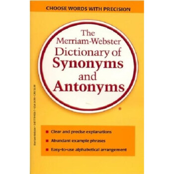 英文原版Merriam-Webster 韋氏同義反義詞典 韋氏小黃字典 pdf epub mobi 電子書 下載