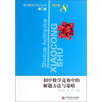 奥数小丛书（第二版）初中卷8（初中数学竞赛中的解题方法与策略） pdf epub mobi 电子书 下载