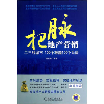 把脈地産營銷：二三綫城市100個難題100個辦法 pdf epub mobi 電子書 下載