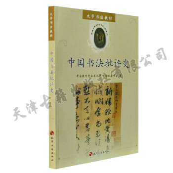 正版教材 中国书法批评史(大学书法教材) 书法类教科书籍 包括解说书法的起源由来演变历史等 pdf epub mobi 电子书 下载