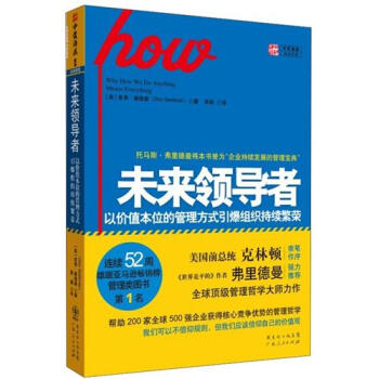 未来领导者：以价值本位的管理方式引爆组织持续繁荣 [Why How We Do Anything Means Everything] pdf epub mobi 电子书 下载