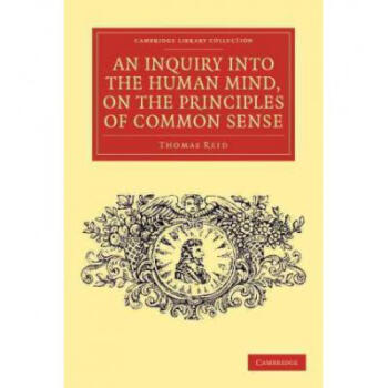 An Inquiry Into the Human Mind, on the Pri... pdf epub mobi 電子書 下載