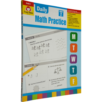 Daily Common Core Math Practice Grade 2 加州教材 英文原版 pdf epub mobi 電子書 下載