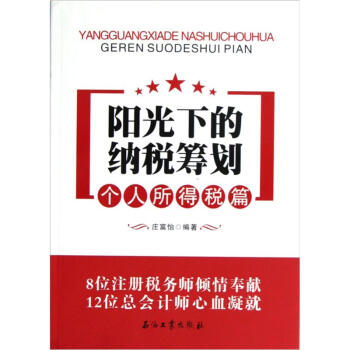 陽光下的納稅籌劃（個人所得稅篇） pdf epub mobi 電子書 下載