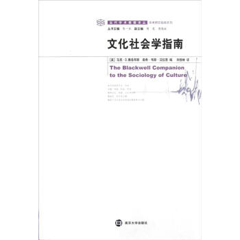 当代学术棱镜译丛：文化社会学指南 pdf epub mobi 电子书 下载