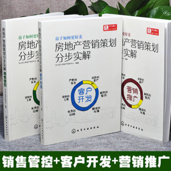 包邮 房地产营销策划分步实解.客户开发+销售管控+营销推广房产销售书籍 pdf epub mobi 电子书 下载