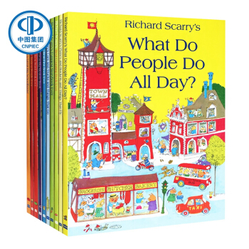 斯凱瑞套裝 童書10冊 原版繪本 Richard Scarry Collection pdf epub mobi 電子書 下載