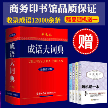 正版包邮成语大词典(单色本)(新修订版)现代成语词典初高中学生新华汉语成语大全字典辞书