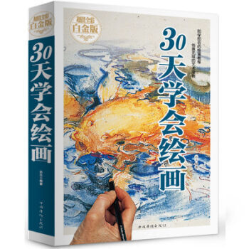 30天学会绘画 素描教程彩铅画入门教程书彩铅教程画画书