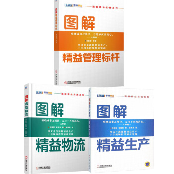 图解精益管理标杆+图解精益生产+图解精益物流 三本 pdf epub mobi 电子书 下载