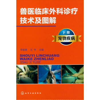 兽医临床外科诊疗技术及图解（下册）：宠物疾病 pdf epub mobi 电子书 下载