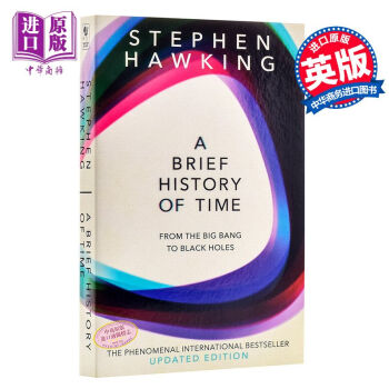 【中商原版】時間簡史:從大爆炸到黑洞 英文原版A Brief History of Time霍金 pdf epub mobi 電子書 下載