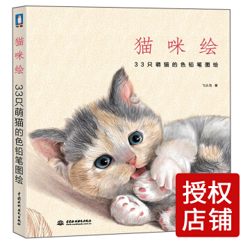 猫咪绘:33只萌猫的色铅笔图绘 飞乐鸟著 彩铅画入门教程书 色铅笔绘画技法基础教材书籍 pdf epub mobi 电子书 下载