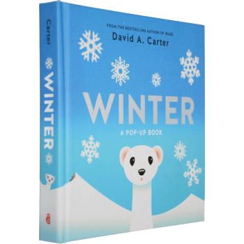 英文原版Winter A Pop-Up Book 鼕天 聖誕節立體書 趣味兒童讀物 pdf epub mobi 電子書 下載
