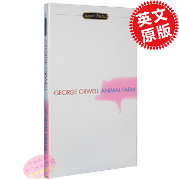 英文原版 Animal Farm动物农场庄园 George Orwell 乔治奥威尔 pdf epub mobi 电子书 下载