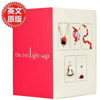 【中商原版】暮光之城 英文原版 5本全套 正版 Twilight Saga Book Set pdf epub mobi 电子书 下载