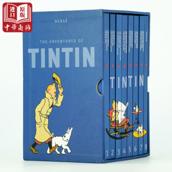 原版The Adventures of Tintin Gift Set丁丁曆險記全套集精藏 pdf epub mobi 電子書 下載