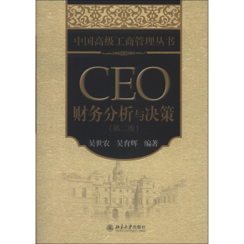 中国高级工商管理丛书：CEO财务分析与决策（第2版） pdf epub mobi 电子书 下载