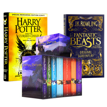 【中商原版】哈利波特1-8+神奇动物在哪里 套装 英文原版电影小说剧本 Harry Potter pdf epub mobi 电子书 下载
