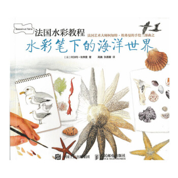 包郵 法國水彩教程 水彩筆下的海洋世界 水彩畫從入門到精通 水彩畫繪畫技法基礎教程 美術 pdf epub mobi 電子書 下載