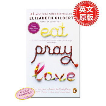 【中商原版】Eat, Pray, Love一辈子做女孩 女性成长必读书 英文原版 希拉里曾子墨等 pdf epub mobi 电子书 下载