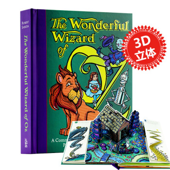 【中商原版】英文原版 Wonderful Wizard of Oz 绿野仙踪 立体书 pdf epub mobi 电子书 下载