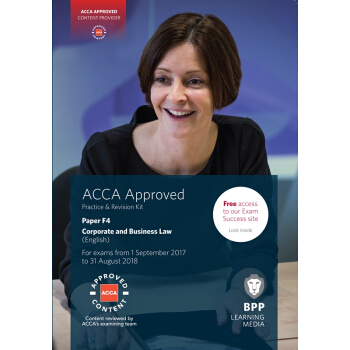 ACCA F4 Corporate and Business Law公司法与商法（练习册） pdf epub mobi 电子书 下载