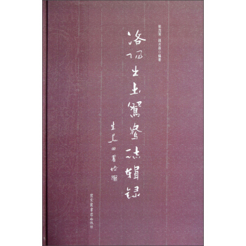 洛阳出土鸳鸯志辑录 pdf epub mobi 电子书 下载
