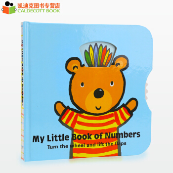 英文原版繪本 低幼基礎認知啓濛翻轉書 My Little Book of Numbers 精裝 pdf epub mobi 電子書 下載