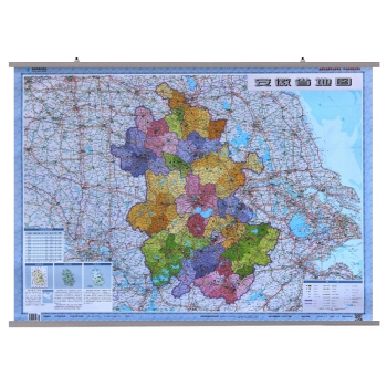 2018新版安徽省地圖掛圖 政區交通 新版 1.1米X0.8米 中國行政圖 34分省係列 雙麵覆膜 pdf epub mobi 電子書 下載