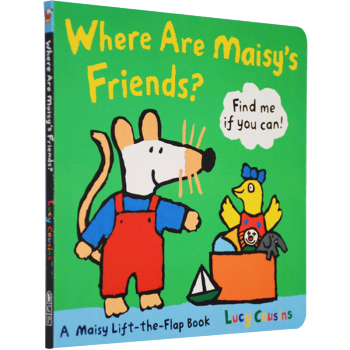 英文原版繪本 Where Are Maisy's Friends? 小鼠波波兒童紙闆翻翻書 pdf epub mobi 電子書 下載
