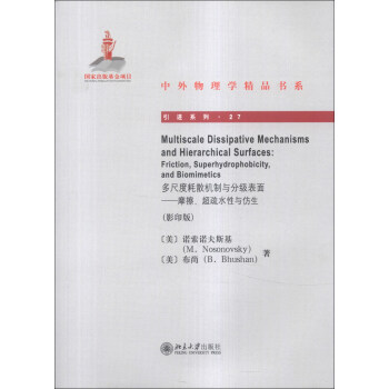 多尺度耗散機製與分級錶麵：摩擦、超疏水性與仿生（影印版） [Multiscale Dissipative Mechanisms and Hierarchical Surfaces: Friction, Superhydrophobicity, and Biomimetics] pdf epub mobi 電子書 下載