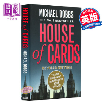 【中商原版】house of cards 纸牌屋 英文版原版季 Netflix美国电视剧原著小说书 pdf epub mobi 电子书 下载