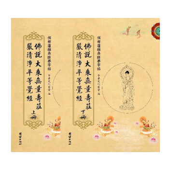 儒释道经典临摹字帖：佛说大乘无量寿庄严清淨平等觉经（套装全2册） pdf epub mobi 电子书 下载