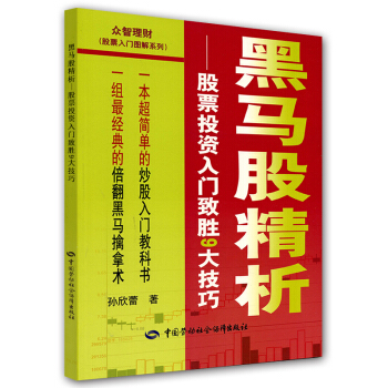 黑馬股精析：股票投資入門緻勝9大技巧 pdf epub mobi 電子書 下載
