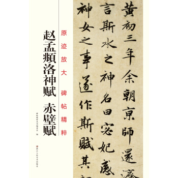 原迹放大·碑帖精粹：赵孟頫洛神赋·赤壁赋 pdf epub mobi 电子书 下载
