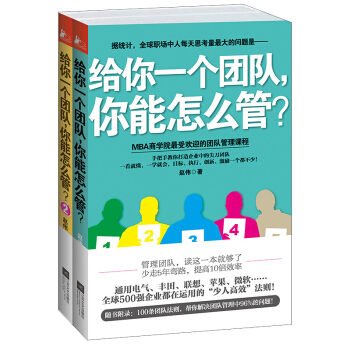 給你一個團隊,你能怎麼管(套裝全2冊)