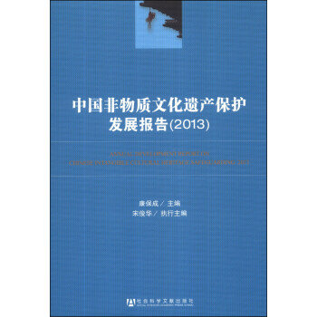 中国非物质文化遗产保护发展报告（2013） [Annual Development Report on Chinese Intangible Cultural Heritage Safeguarding 2013] pdf epub mobi 电子书 下载