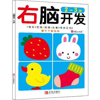 邦臣小红花·右脑开发（2-3岁）（随书附赠贴纸） [2-3岁] pdf epub mobi 电子书 下载