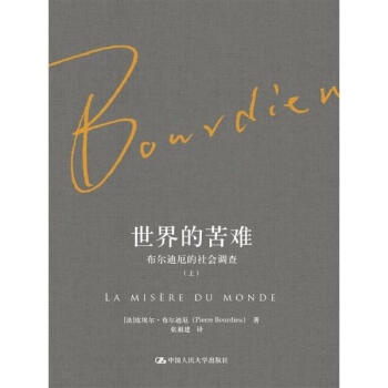 世界的苦难 pdf epub mobi 电子书 下载