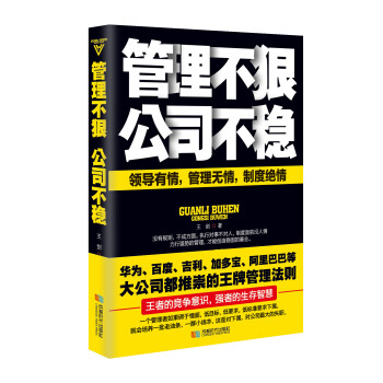 管理不狠，公司不穩 pdf epub mobi 電子書 下載