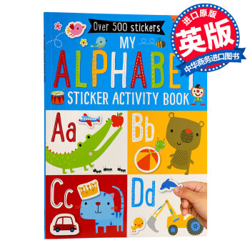 字母贴纸活动书 英文原版My Alphabet Sticker Activity Book pdf epub mobi 电子书 下载