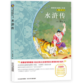 水浒传（梅子涵等15位名师名家推荐经典名著青少彩绘版，中小学课外阅读） pdf epub mobi 电子书 下载